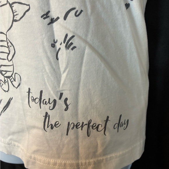 Disney Woman’s Winnie The Pooh NWOT Long Sleeve Henley Medium PERFECT Day Top - Picture 3 of 7